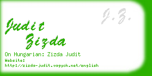 judit zizda business card